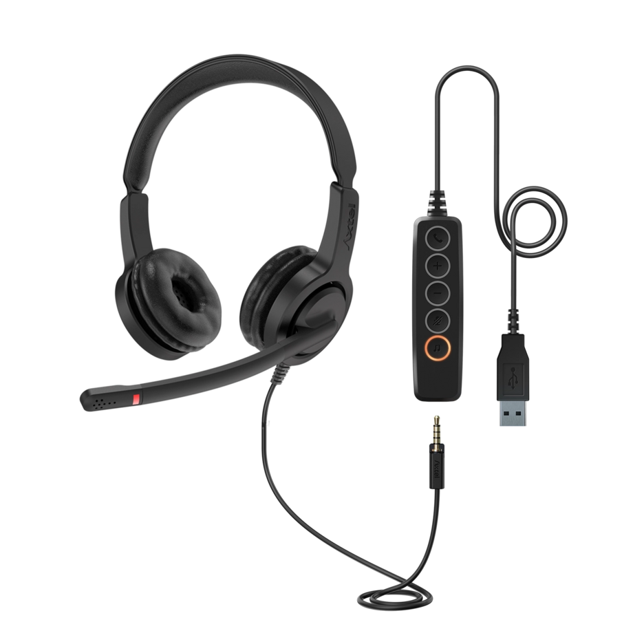 Axtel Voice UC28-35 stereo USB-A/3,5mm