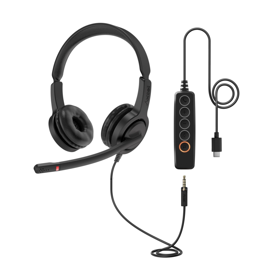 Axtel Voice UC28-35 stereo USB-C/3,5mm