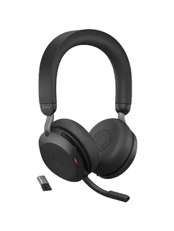 Jabra Evolve2 75, Link380a UC Stereo Black BT +cabel